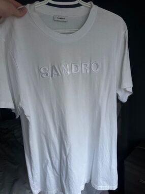 Sandro embroided logo T-Shirt